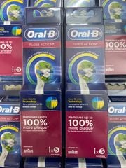 Đầu Bàn Chải Điện ORAL-B Floss Action Removes Up To 100% More Plaque