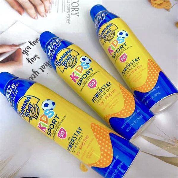 Xịt Chống Nắng BANANA BOAT Kid Sport SPF 50+