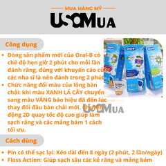 Bàn Chải Điện ORAL-B Vitality Plus Flosd Action
