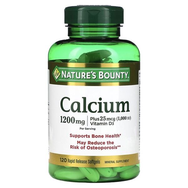 Viên Uống NATURE'S BOUNTY Calcium 1200mg 