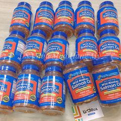 Viên Uống PURE ALASKA OMEGA Wild Alaskan Salmon Oil Omega-3 1000mg
