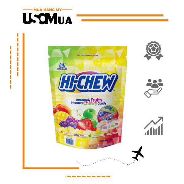 Kẹo Trái Cây MORINAGA Hi-chew Naturally And Artificially, 850g