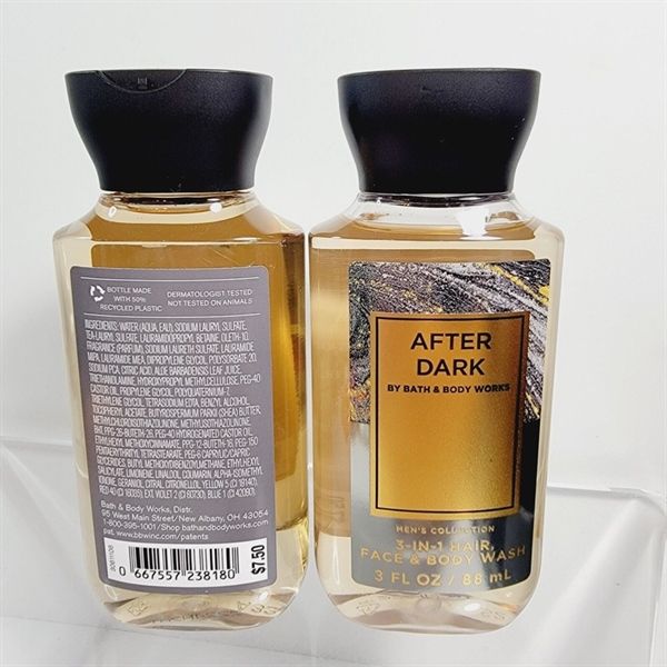 Sữa Tắm BATH & BODY WORKS After Dark Men's Collection 3-in-1 Hair, Face & Body Wash