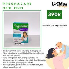 Viên Uống Bổ Sung Dinh Dưỡng Sau Sinh VITABIOTICS Pregnacare New Mum