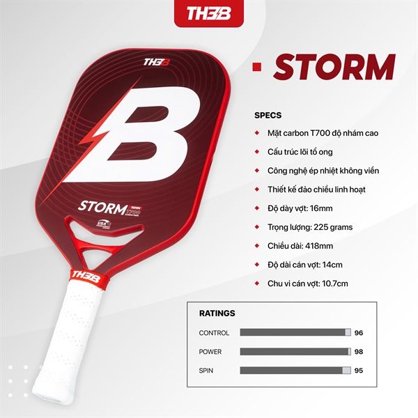 Vợt Pickleball The B Storm