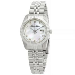 Đồng Hồ MATHEY-TISSOT Mathy III MOP Quartz White Dial Ladies D910AI