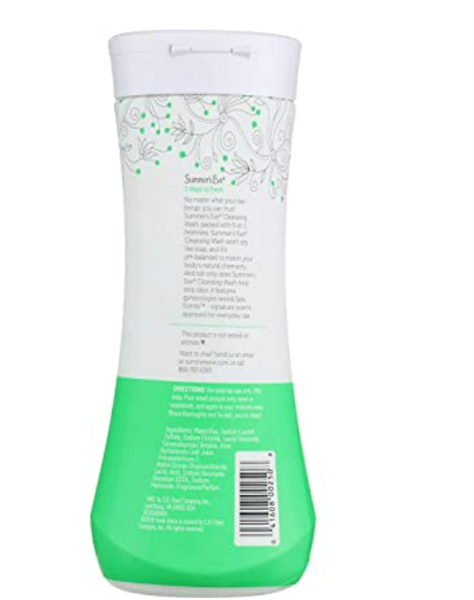 Dung Dịch Vệ Sinh SUMMER'S Eve Aloe Love For Sensitive Skin 5in1, 444ml