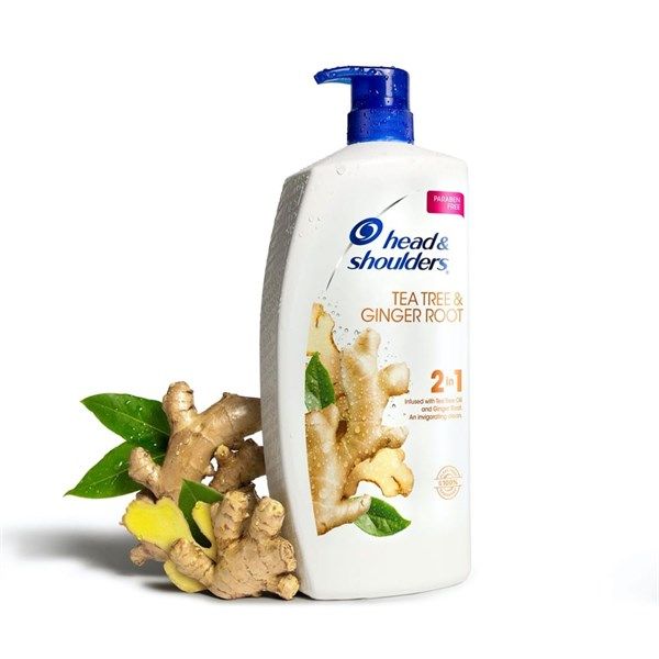 Dầu Gội HEAD & SHOULDERS 2in1 Tea Tree & Ginger Root, 1.18 Lít