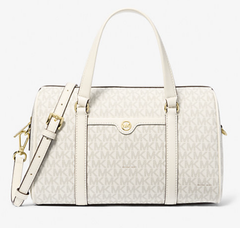 Túi MICHAEL KORS Jet Set Travel Medium Signature Logo Duffel Crossbody Bag 35S4GTFS6B