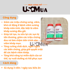 Viên Uống Bổ Khớp SCHIFF Glucosamine 1500mg Plus MSM 1500mg