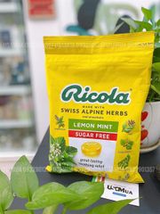 Kẹo Ngậm RICOLA Mountain Herb Herbes Des Montagnes, 50 Viên