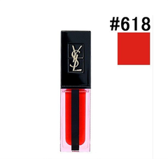 Son YSL Dạng Kem Vernis À Lèvres Water Stain, 618 Wet Vermilion, 5.9ml