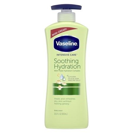 Body Lotion VASELINE Intensive Care Soothing Hydration With Triple Hydration Complex, 600ml