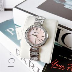 Đồng Hồ Nữ FOSSIL Karli Three-Hand Stainless Steel BQ3182 Size 34mm