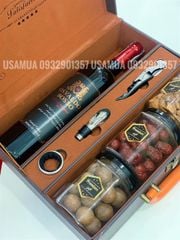 Set Rượu Vang Pháp FRANCIS 750ml + 3 Premium Gift