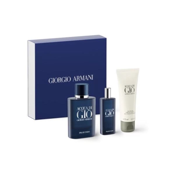 Set Nước Hoa Nam GIORGIO ARMANI Acqua Di Giò Profondo