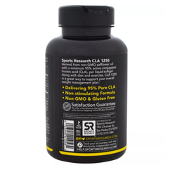 Viên Uống Giảm Cân SPORTS RESEARCH Max Potency CLA 1250mg