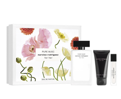 Set Nước Hoa NARCISO RODRIGUEZ Pure Musc EDP 100ml + EDP 10ml + Body Lotion 50ml