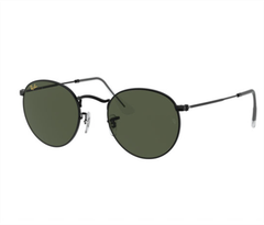 Kính RAYBAN Round Metal Antiqued Blue Men's RB3447 919931 Size 53-21-145mm