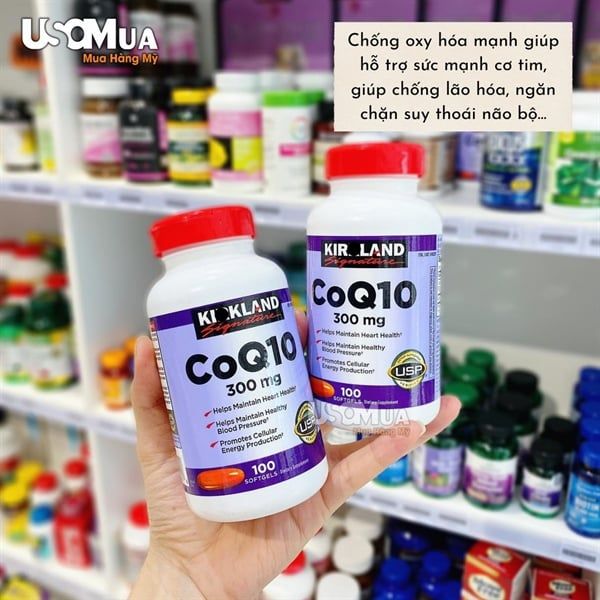 Viên Uống KIRKLAND Maximum Potency CoQ10 300mg