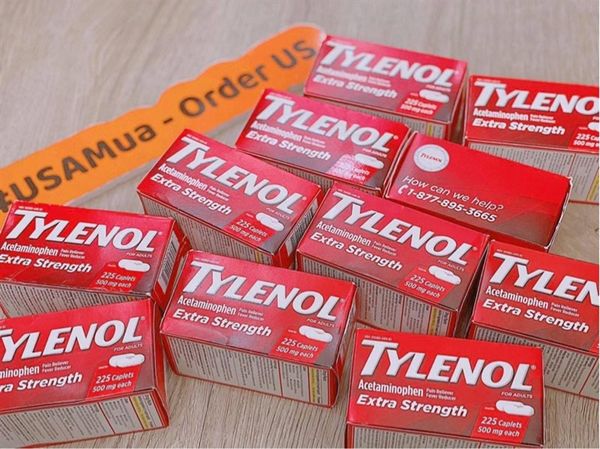 TPCN TYLENOL Acetaminophen Extra Strength 500mg For Adults