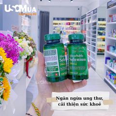 Viên Uống Hỗ Trợ Ngăn Ngừa Ung Thư PURITAN’S PRIDE Absorbable Selenium 200mcg