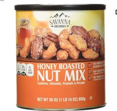 Hạt Hỗn Hợp Tẩm Mật Ong SAVANNA ORCHARDS Honey Roasted Nut Mix