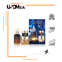 Set ESTEE LAUDER, 1 Serum ANR 30ml + 1 Kem Dưỡng Revitalizing Supreme 15ml + 1 Kem Mắt Advanced Night 5ml