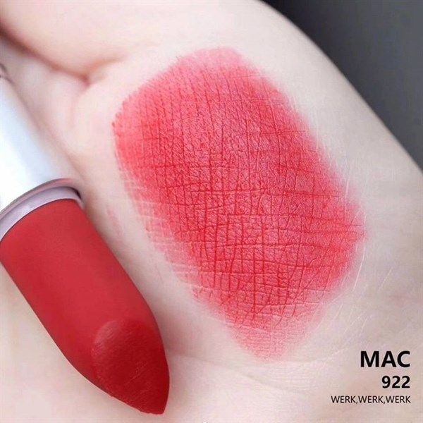 Son MAC Powder Kiss Lipstick Rouge à Lèvres, 922 Werk Werk Werk