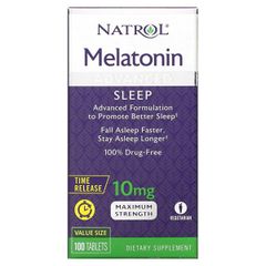 Viên Uống NATROL Sleep Advanced Melatonin 10mg