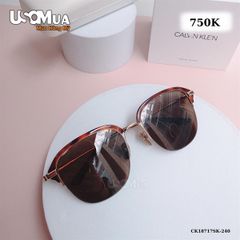 Kính CALVIN KLEIN Grey Pilot Ladies Sunglasses CK20121S-001, Size 57-17-140mm