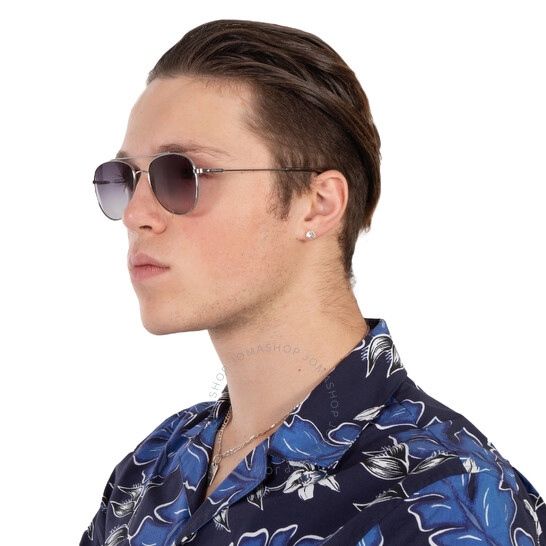 Kính CALVIN KLEIN Grey Pilot Ladies Sunglasses CK20121S-001, Size 57-17-140mm