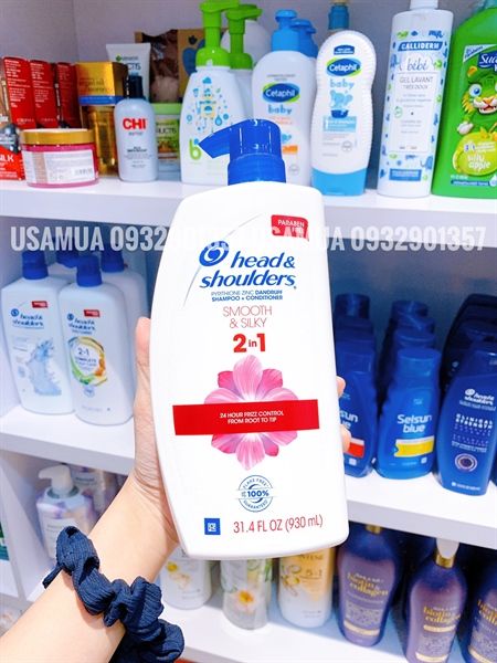 Dầu Gội HEAD & SHOULDERS Smooth & Silky 2in1