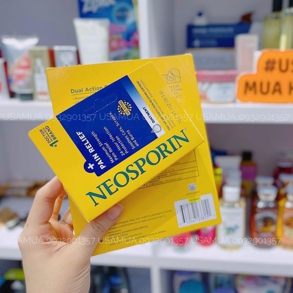 Kem Mỡ Trị Sẹo NEOSPORIN + Pain Relief Dual Action Ointment, 14.2g