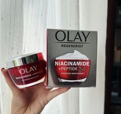 Kem Dưỡng Da OLAY Regenerist Niacinamide + Peptide 24 Hydrating Moisturizer