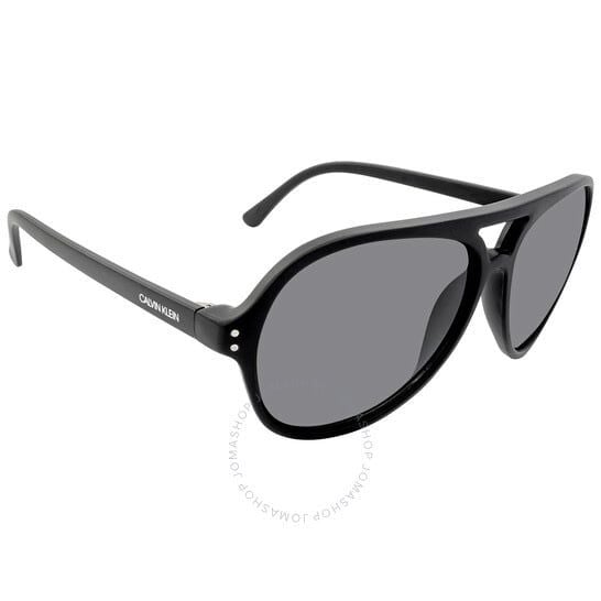 Kính CALVIN KLEIN Grey Pilot Men's Sunglasses CK19532S-001 Size 58