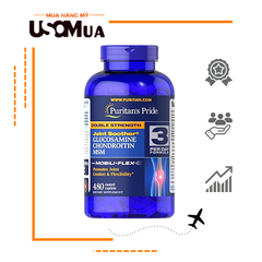 Viên Uống Bổ Khớp PURITANS PRIDE Glucosamine Chondroitin MSM With Mobili-Flex