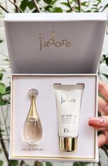 Set Nước Hoa DIOR Jadore Mini EDP 5ml + Body Milk 20ml