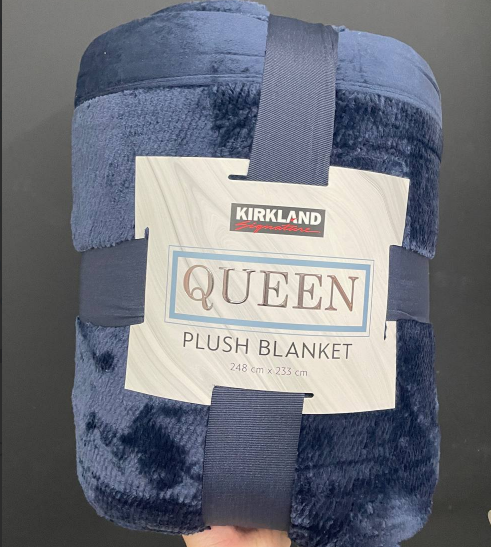 Mền KIRKLAND SIGNATURE Queen Plush Blanket 248 x 233cm