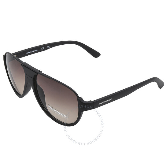 Kính SKECHER Gradient Brown Pilot Men's Sunglasses SE6195-02F Size 58