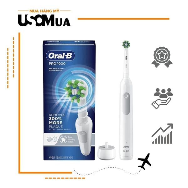 Bàn Chải Điện ORAL-B Pro 1000