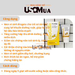 Men Vi Sinh Nhỏ Giọt BIOGAIA Gouttes