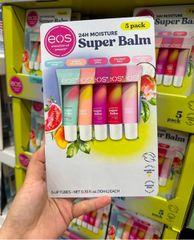 Set Dưỡng Môi EOS 24H Mosture Super Balm