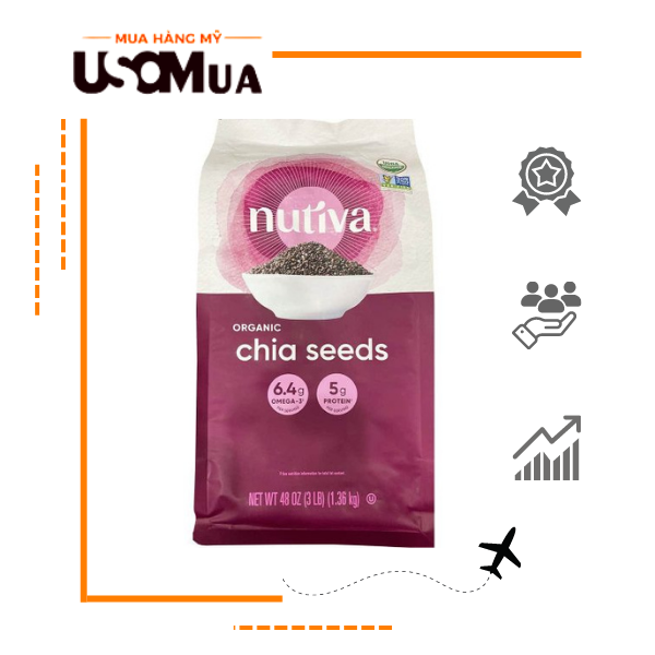 Hạt Chia NUTIVA Organic Chia Seed