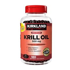 Viên Uống KIRKLAND SIGNATURE Krill Oil 500mg