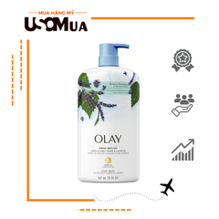 Sữa Tắm OLAY Fresh Outlast Notes Of Birch Water & Lavender