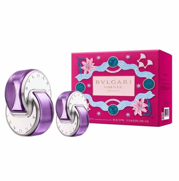 Set Nước Hoa BVLGARI Omnia Amethyste EDT 65ml + EDT 15ml