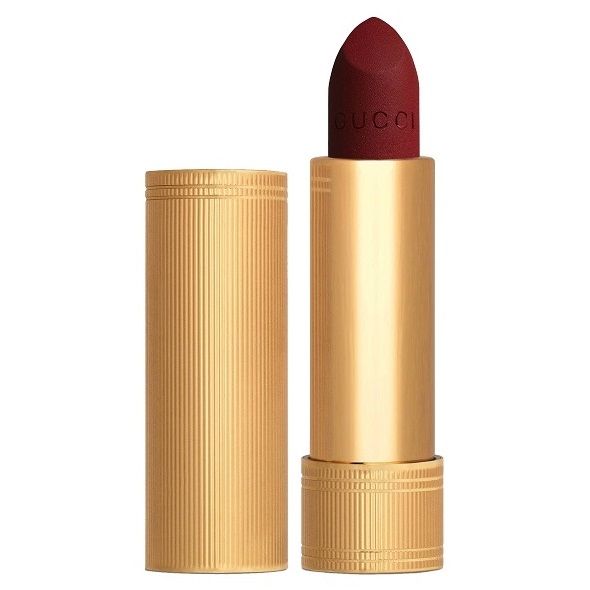 Son GUCCI Lip Colour Rouge à Lèvres Mat Louisa Red 506, 3.5g