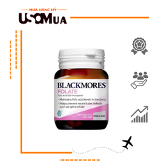 Viên Uống BLACKMORES Folate Bổ Sung Axit Folic 500mcg