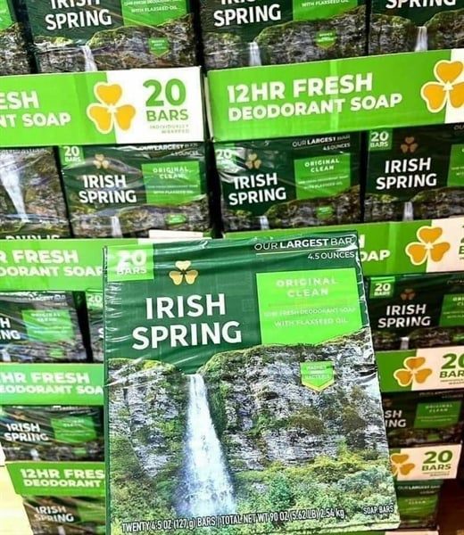 Xà Bông Cục IRISH SPRING Original Clean 113g
